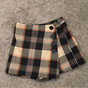 Forever 21 plaid skort.
